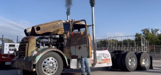 Home Built Monster Truck with 2,000 HP 2-stroke Diesel Engine